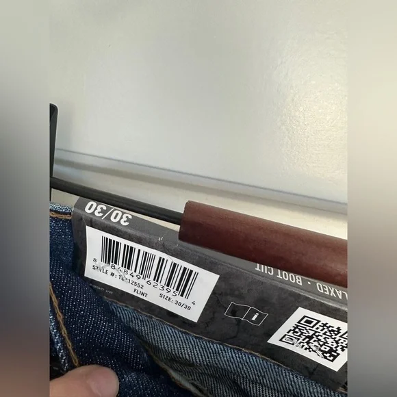 Ariat M4 Relaxed Bootcut Jeans in Blue - Picture 4 of 4